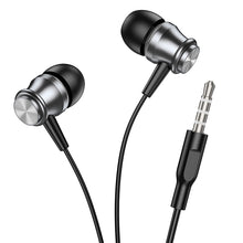 Заредете изображение във визуализатора на галерията – Borofone Earphones BM75 Platinum Metal grey
