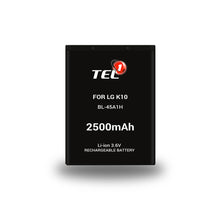 Заредете изображение във визуализатора на галерията – Tel1 Battery for LG K10 (BL-45A1H) 2500mAh Li-ion
