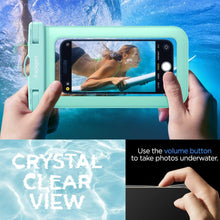 Заредете изображение във визуализатора на галерията – Spigen A601 UNIVERSAL WATERPROOF CASE MINT
