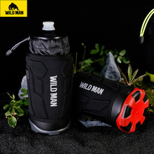 Заредете изображение във визуализатора на галерията – WILDMAN Bicycle bag R1 waterproof 1L for bottle black-red
