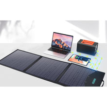 Заредете изображение във визуализатора на галерията – Choetech foldable solar charger 120W 1 x USB Type C / 1 x USB Type A (SC008 NEW)
