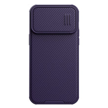 Заредете изображение във визуализатора на галерията – Nillkin CamShield S Case for iPhone 14 Pro Max armored cover camera cover purple
