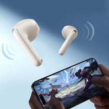 Заредете изображение във визуализатора на галерията – TWS Joyroom Funpods Series JR-FB1 Bluetooth 5.3 wireless headphones - beige
