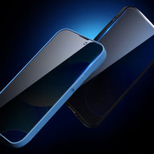 Заредете изображение във визуализатора на галерията – Baseus Privacy Tempered Glass for iPhone 14 Pro Full Screen 0.4mm Privacy Filter Anti Spy + Mounting Kit
