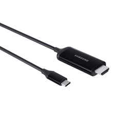 Заредете изображение във визуализатора на галерията – Samsung HDMI cable - USB-C 4K 60Hz 1.38m black (EE-I3100FBEGWW)
