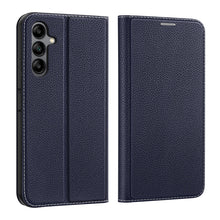 Заредете изображение във визуализатора на галерията – Dux Ducis Skin X2 case for Samsung Galaxy A34 5G flip cover wallet stand blue
