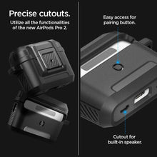 Заредете изображение във визуализатора на галерията – Spigen LOCK FIT AIRPODS PRO 1/2 MATTE BLACK
