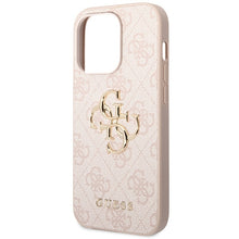 Заредете изображение във визуализатора на галерията – Original Case GUESS 4G Big Metal Logo GUHCP15L4GMGPI for Iphone 15 Pro różowy
