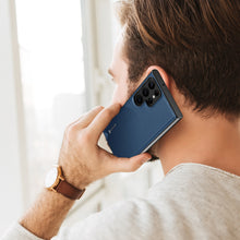 Заредете изображение във визуализатора на галерията – Dux Ducis Fino case Samsung Galaxy S23 Ultra cover with silicone frame blue
