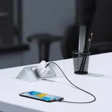 Заредете изображение във визуализатора на галерията – Ugreen US535 USB-C / USB-C PD cable 240W 5A 1m - gray
