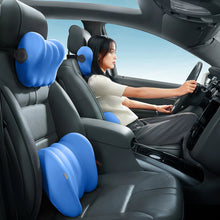 Заредете изображение във визуализатора на галерията – Baseus ComfortRide car lumbar pillow - blue
