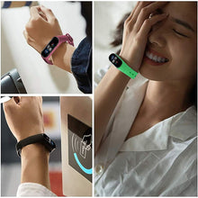 Заредете изображение във визуализатора на галерията – Wristband for Xiaomi Mi Band 5/6/7 orange
