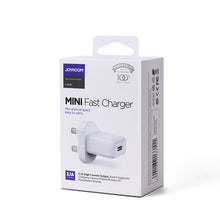 Заредете изображение във визуализатора на галерията – Joyroom USB wall charger 2.1 A UK plug white (L-1A101)
