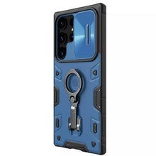 Заредете изображение във визуализатора на галерията – Nillkin CamShield Armor Pro Case for Samsung Galaxy S23 Ultra blue
