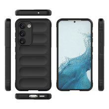 Заредете изображение във визуализатора на галерията – Magic Shield Case for Samsung Galaxy S23 flexible armored cover black

