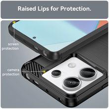 Заредете изображение във визуализатора на галерията – Carbon Case for Xiaomi Redmi Note 13 Pro - black
