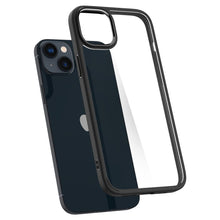 Заредете изображение във визуализатора на галерията – Spigen ultra hybrid гръб за iphone 14 matte black - TopMag
