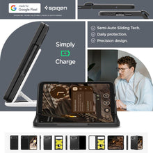 Заредете изображение във визуализатора на галерията – Spigen SLIM ARMOR PRO GOOGLE PIXEL FOLD BLACK
