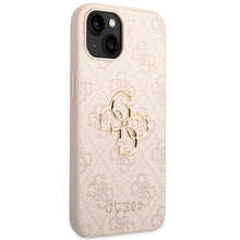 Заредете изображение във визуализатора на галерията – Original Case GUESS 4G Big Metal Logo GUHCP15S4GMGPI for Iphone 15 pink
