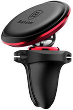 Заредете изображение във визуализатора на галерията – Magnetic car holder for the Baseus ventilation grille (Overseas Edition) - red
