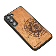 Заредете изображение във визуализатора на галерията – Wooden case for Samsung Galaxy S23 Plus Bewood Traveler Merbau

