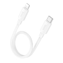 Заредете изображение във визуализатора на галерията – HOCO cable Type C to Iphone Lightning 8-pin Hyper Power Delivery 27W X96 25cm white
