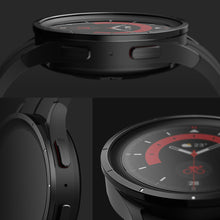 Заредете изображение във визуализатора на галерията – Ringke Bezel Styling Overlay Cover for Samsung Galaxy Watch 5 Pro 45mm Stainless Steel for Watch Case Outer Rim Black

