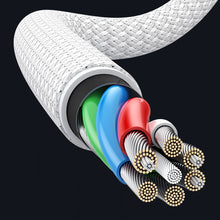 Заредете изображение във визуализатора на галерията – Ugreen US557 USB-C / USB-C PD cable 100W 2m - white
