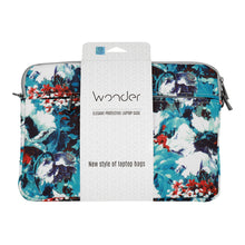 Заредете изображение във визуализатора на галерията – Wonder Sleeve Laptop 17 inches white poppies
