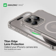 Заредете изображение във визуализатора на галерията – Amazing Thing Titan Edge Mag Case IP156.1PTEMGY for Iphone 15 Pro titanium
