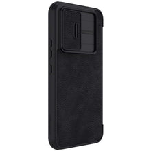 Заредете изображение във визуализатора на галерията – Nillkin Qin Leather Pro Case for Samsung Galaxy A54 5G Flip Cover Camera Cover Black
