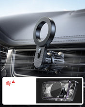 Заредете изображение във визуализатора на галерията – Magnetic car holder for iPhone with MagSafe Joyroom JR-ZS355 - black
