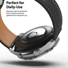 Заредете изображение във визуализатора на галерията – Ringke Bezel Styling case frame envelope ring Samsung Galaxy Watch 3 45 mm black (Stainless Steel) (GW3-45-08)
