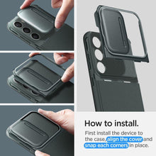 Заредете изображение във визуализатора на галерията – Spigen OPTIK ARMOR GALAXY S23 ABYSS GREEN
