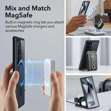 Заредете изображение във визуализатора на галерията – ESR Classic Hybrid Halolock case for Samsung Galaxy S24 Ultra - transparent and black
