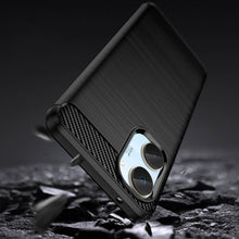 Заредете изображение във визуализатора на галерията – Carbon Case case for Realme 10 flexible silicone carbon cover black
