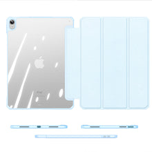 Заредете изображение във визуализатора на галерията – Dux Ducis Copa case for iPad 10.9'' 2022 (10 gen.) smart cover stand blue
