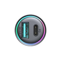 Заредете изображение във визуализатора на галерията – Joyroom JR-CCN04 60W USB-A USB-C mini charger - black
