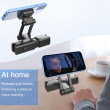 Заредете изображение във визуализатора на галерията – Magnetic car holder headrest mount Type 3 black
