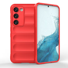 Заредете изображение във визуализатора на галерията – Magic Shield Case for Samsung Galaxy S23 flexible armored cover red
