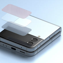 Заредете изображение във визуализатора на галерията – Ringke Cover Display Glass 3x Tempered Glass for Samsung Galaxy Z Flip4 for Rear Mini Display (G4as085)

