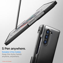 Заредете изображение във визуализатора на галерията – Spigen SLIM ARMOR PRO PEN GALAXY Z Fold 5 BLACK
