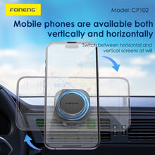 Заредете изображение във визуализатора на галерията – Foneng Car holder CP102 magnetic to air vent black
