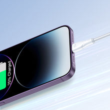 Заредете изображение във визуализатора на галерията – Joyroom USB C - Lightning 20W Surpass Series cable for fast charging and data transfer 0.25 m white (S-CL020A11)
