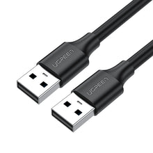 Заредете изображение във визуализатора на галерията – Ugreen USB cable - USB 2.0 480Mb/s 0.25m black (US102)
