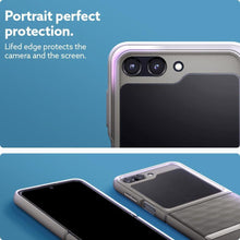Заредете изображение във визуализатора на галерията – CASEOLOGY PARALLAX GALAXY Z Flip 5 ASH GRAY
