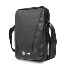Заредете изображение във визуализатора на галерията – BMW BMTB10SPCTFK Tablet 10" bag black/black Carbon&amp;Leather

