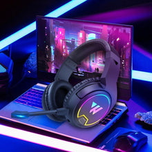 Заредете изображение във визуализатора на галерията – Безжични gaming слушалки 3d stereo sound с микрофон wintory w1 черни - TopMag
