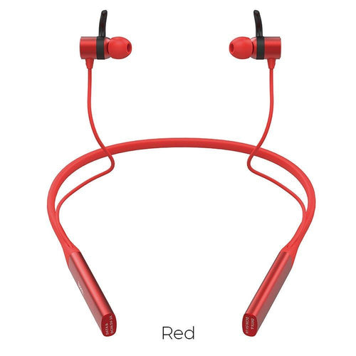 Безжични слушалки Hoco glamour sports s18 червен - само за 50.1 лв