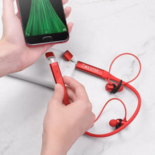 Заредете изображение във визуализатора на галерията – Безжични слушалки Hoco glamour sports s18 червен - само за 50.1 лв
